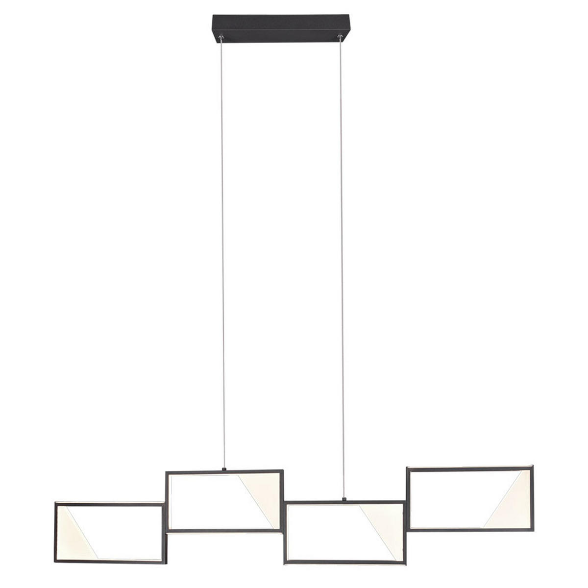 LED HÄNGELEUCHTE Cafu Anthrazit - Anthrazit, Metall (8/106/150cm)