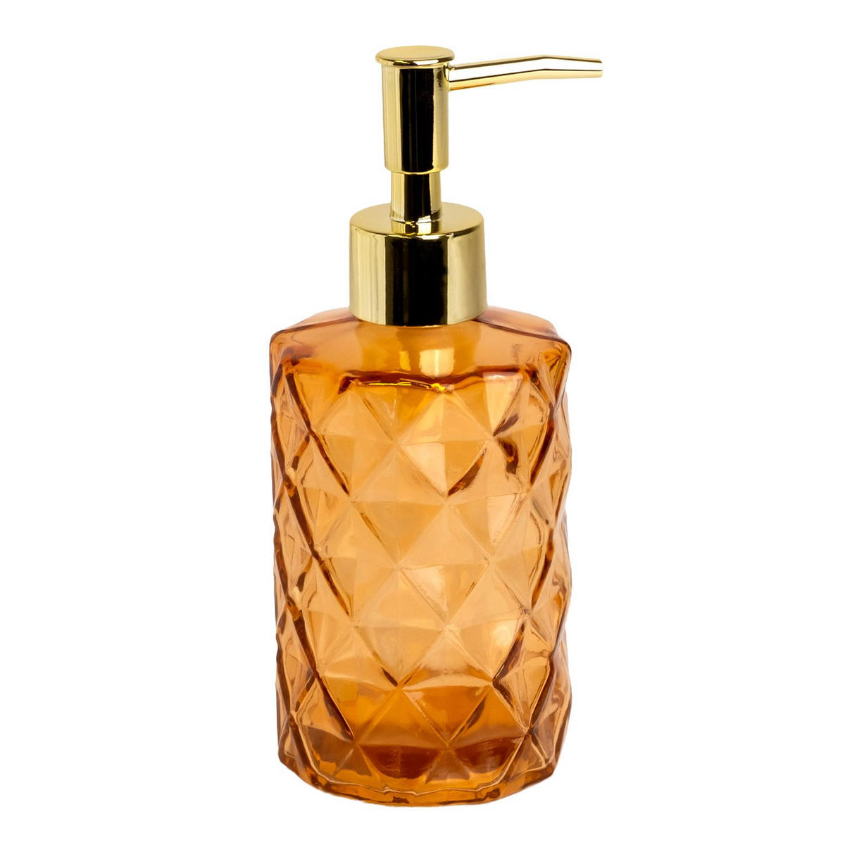 SEIFENSPENDER 310ml - Orange, Glas (7.2/18.2/8.2cm) - Intirilife