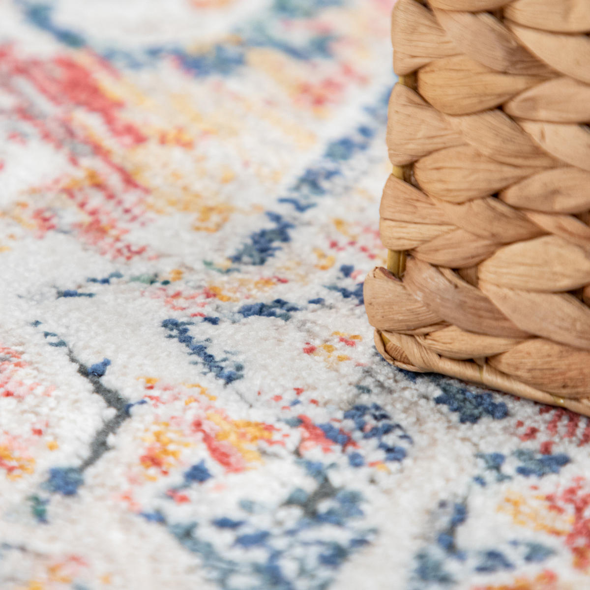 KURZFLORTEPPICH 60/100 cm Herbete 735 - Rot, Textil (60/100cm) - Paco Home