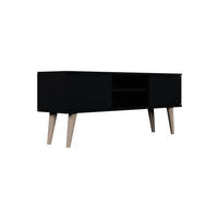 TV-MÖBEL Toronto Schwarz - Schwarz, Holzwerkstoff (55/35/120cm) - Petits-meubles