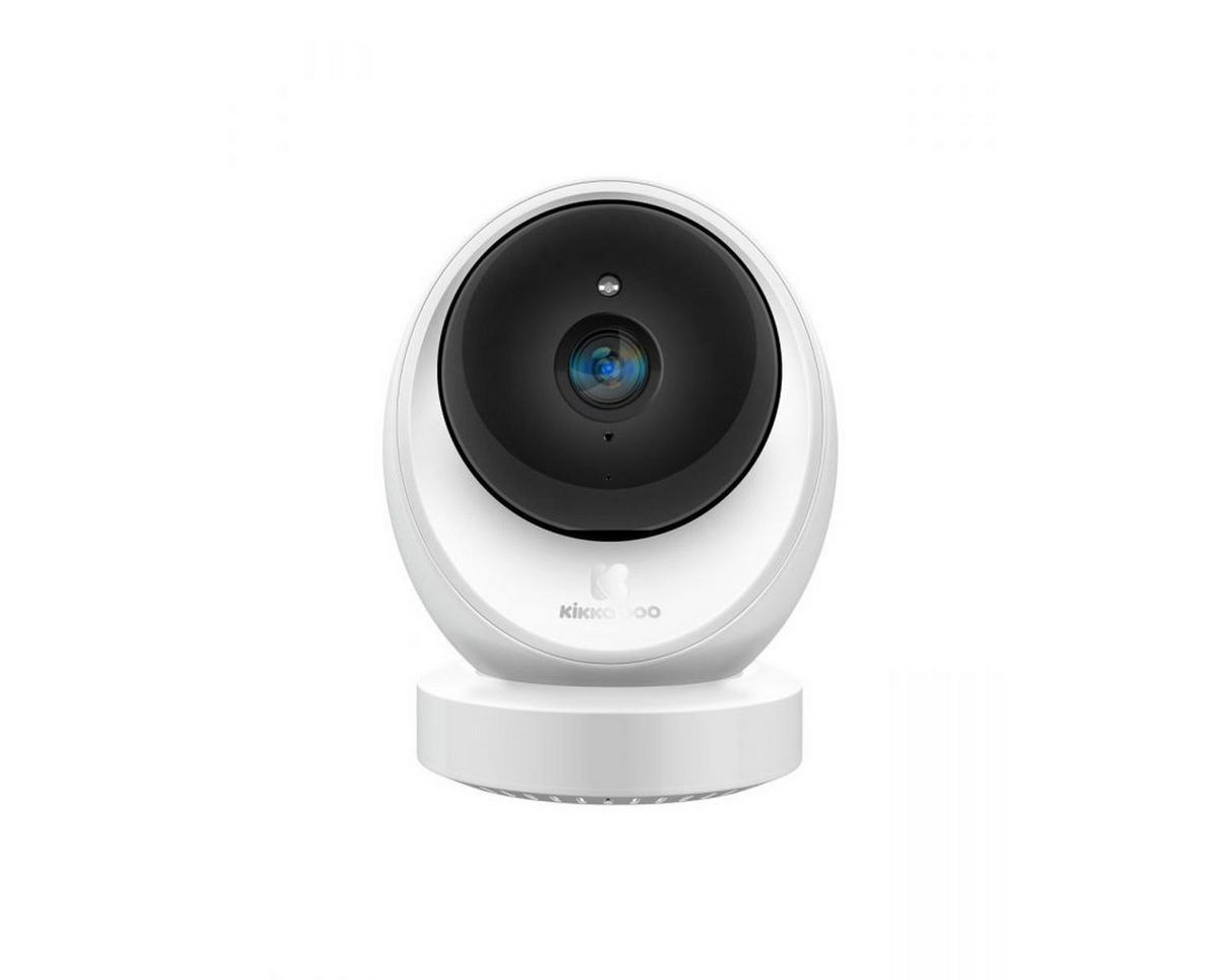 BABYPHONE Lua weiß 360° Drehung, Wi-Fi/Lan Kamera, Nachtsicht - Weiß, Kunststoff - Kikka boo