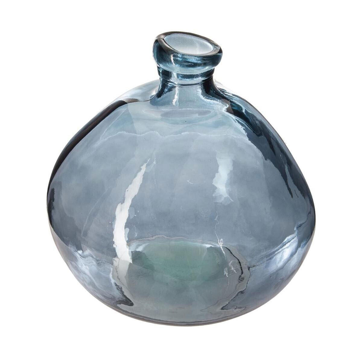 VASE für Schnittblumen 33/33/33 cm - Dunkelblau, Glas (33/33cm) - Atmosphera Createur d´interieur