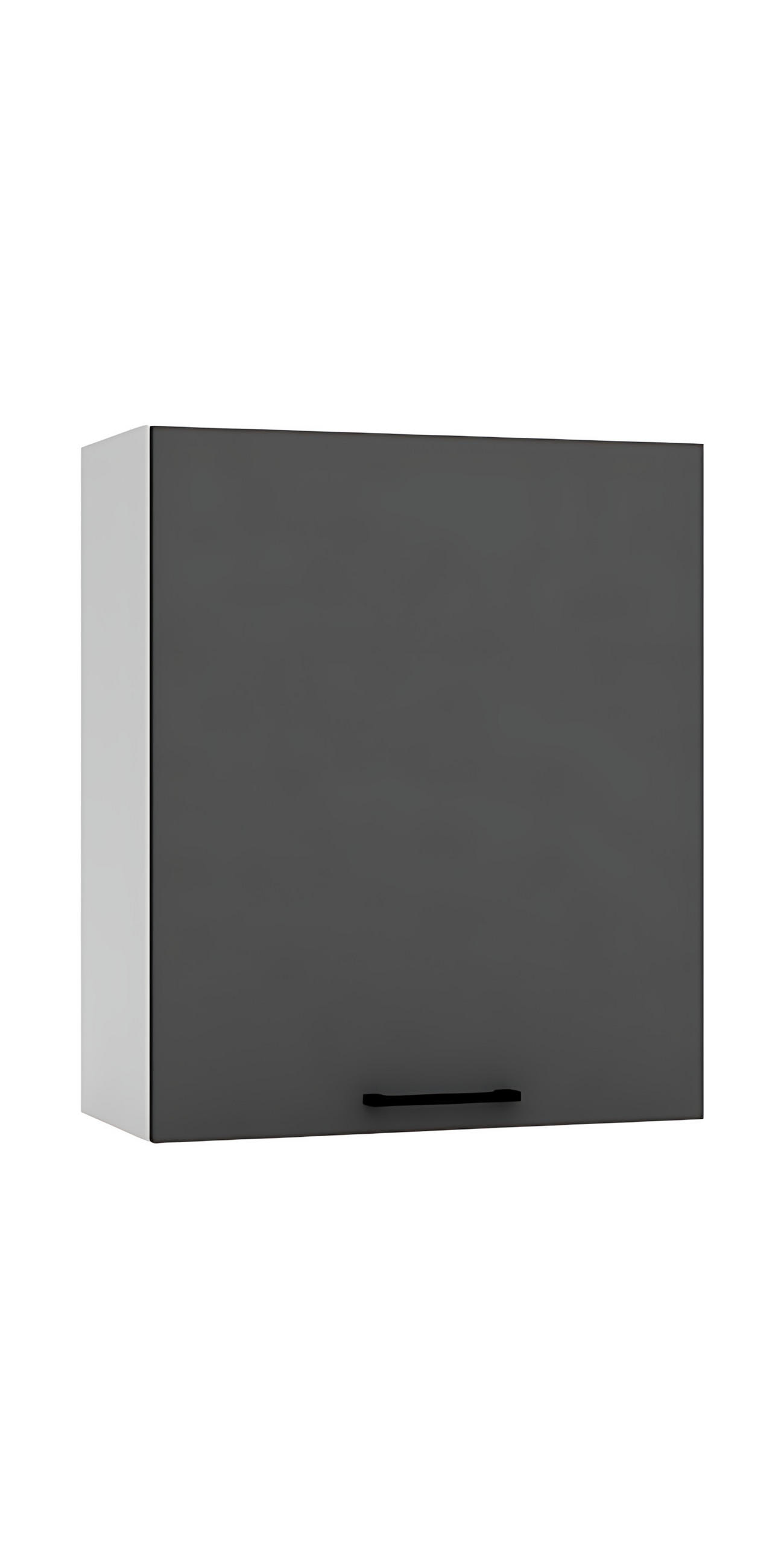 HÄNGESCHRANK W60 P/L - Morvex - Praktisches Stauraum Konzept - Anthrazit, Holz/Metall (60/72/30cm) - ROYAL24_MARKT