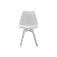 STUHL - 49 cm x 57 cm - Plastik - Weiß - JODY - Weiß, Kunststoff (49/82/57cm) - Vente-Unique