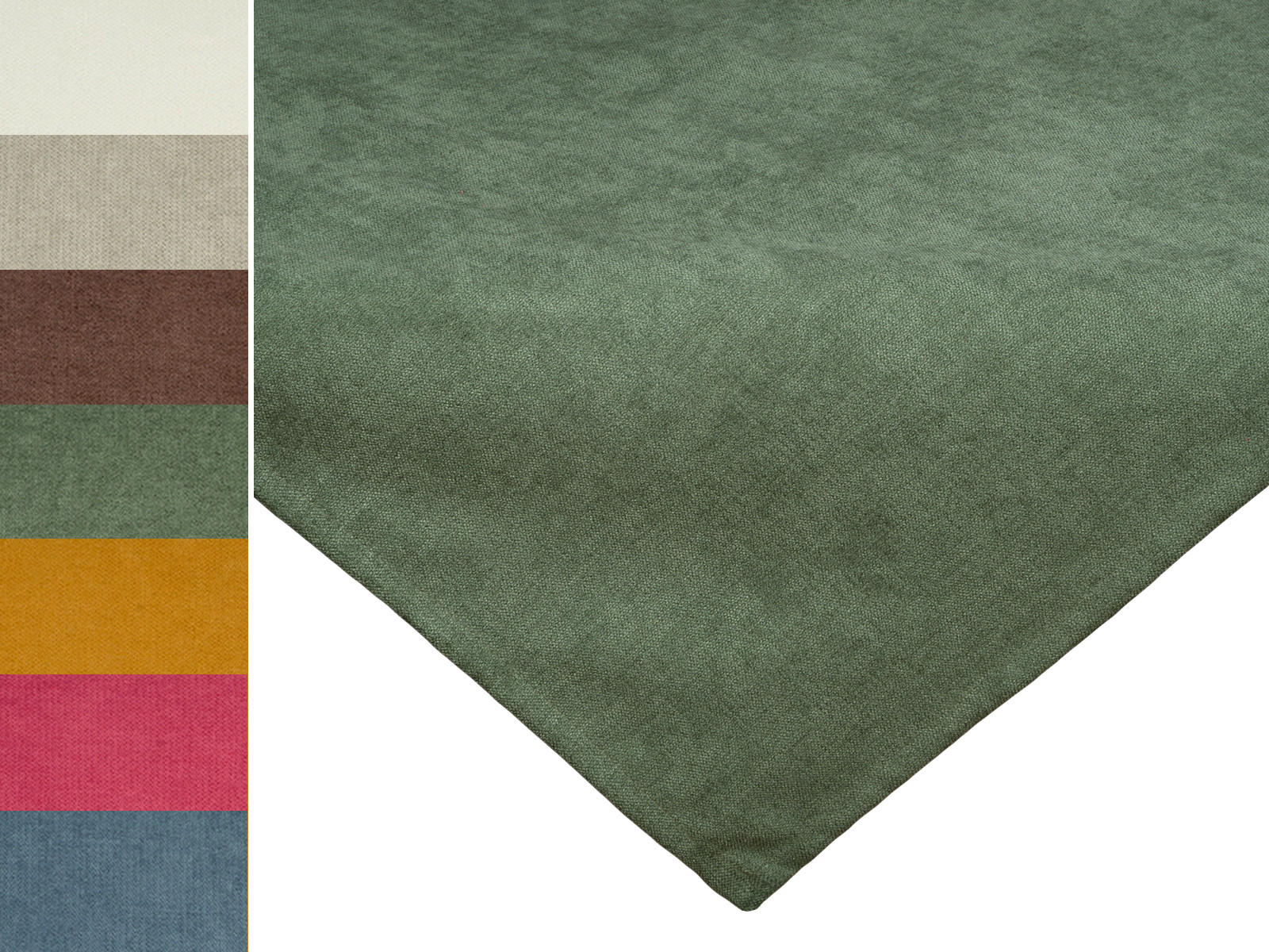 XS-MITTELDECKE FarbTon Chenille-Haptik greig-taupe 60/60 cm - Taupe, Textil (60/60cm) - beties Heimtextil