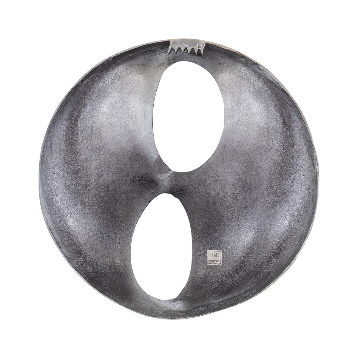 WANDPANEEL Deuie Silber 70/10/70cm - Silberfarben, Metall (10/70/70cm) - PTMD Collection