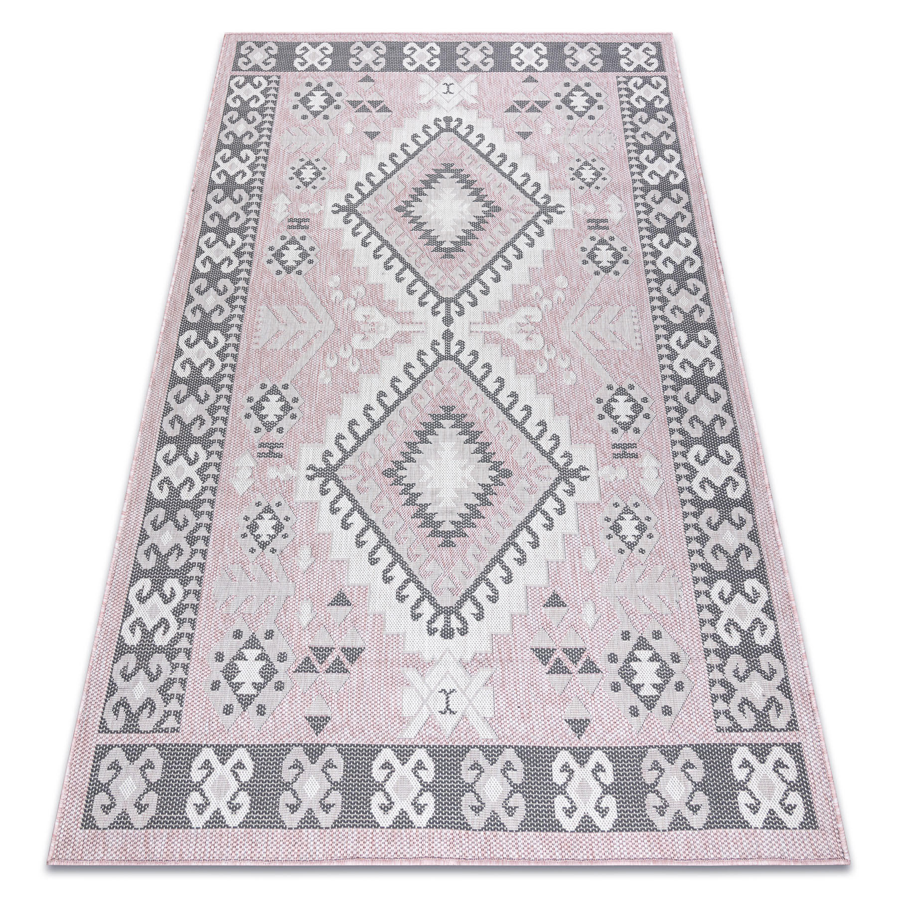 TEPPICH Sion 140/190 cm - Pink, Textil (140/190cm) - rugsX