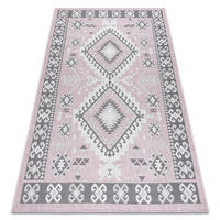 TEPPICH Sion 140/190 cm - Pink, Textil (140/190cm) - rugsX