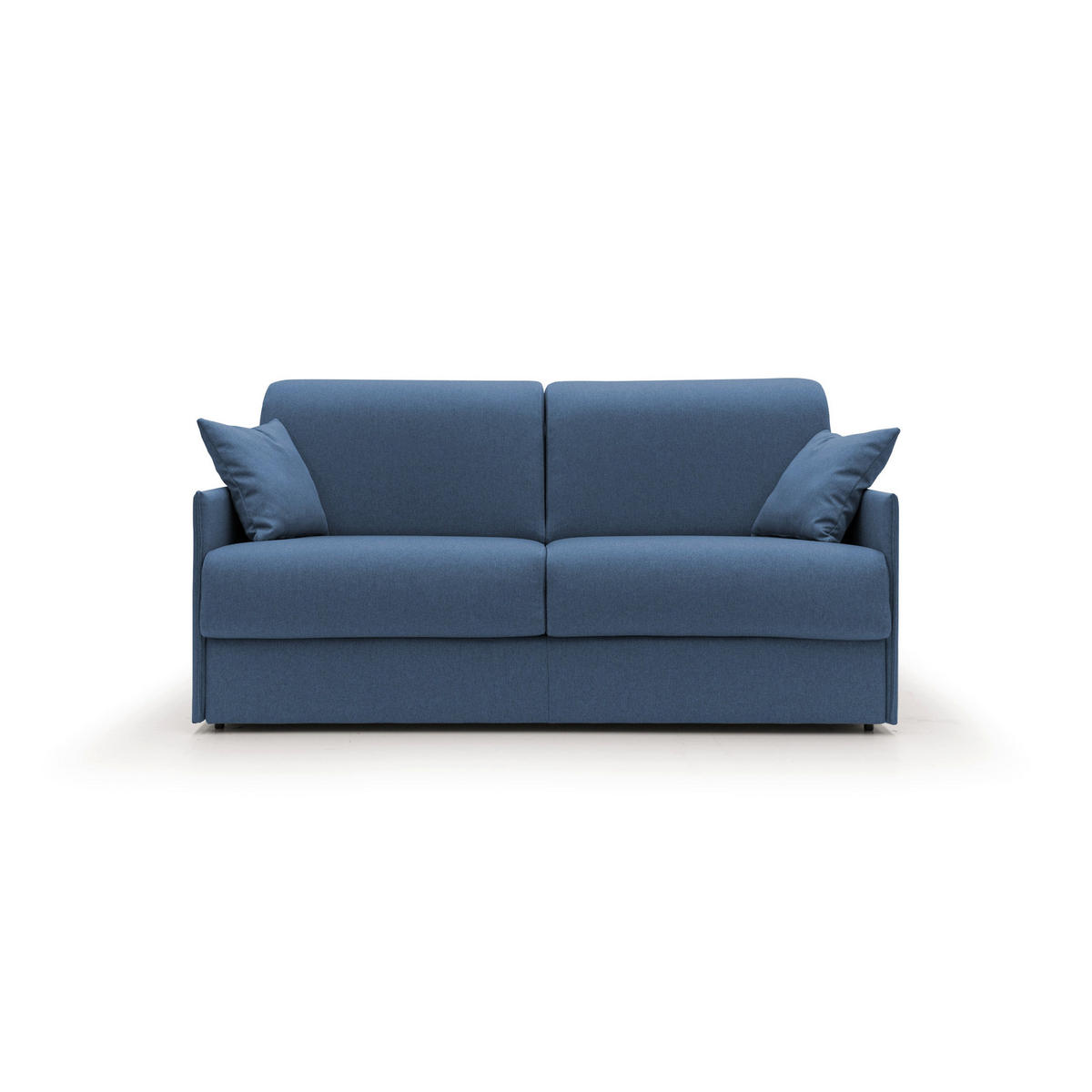 SCHLAFSOFA Evans - Blau, Textil (169/90/96cm) - Divani.store