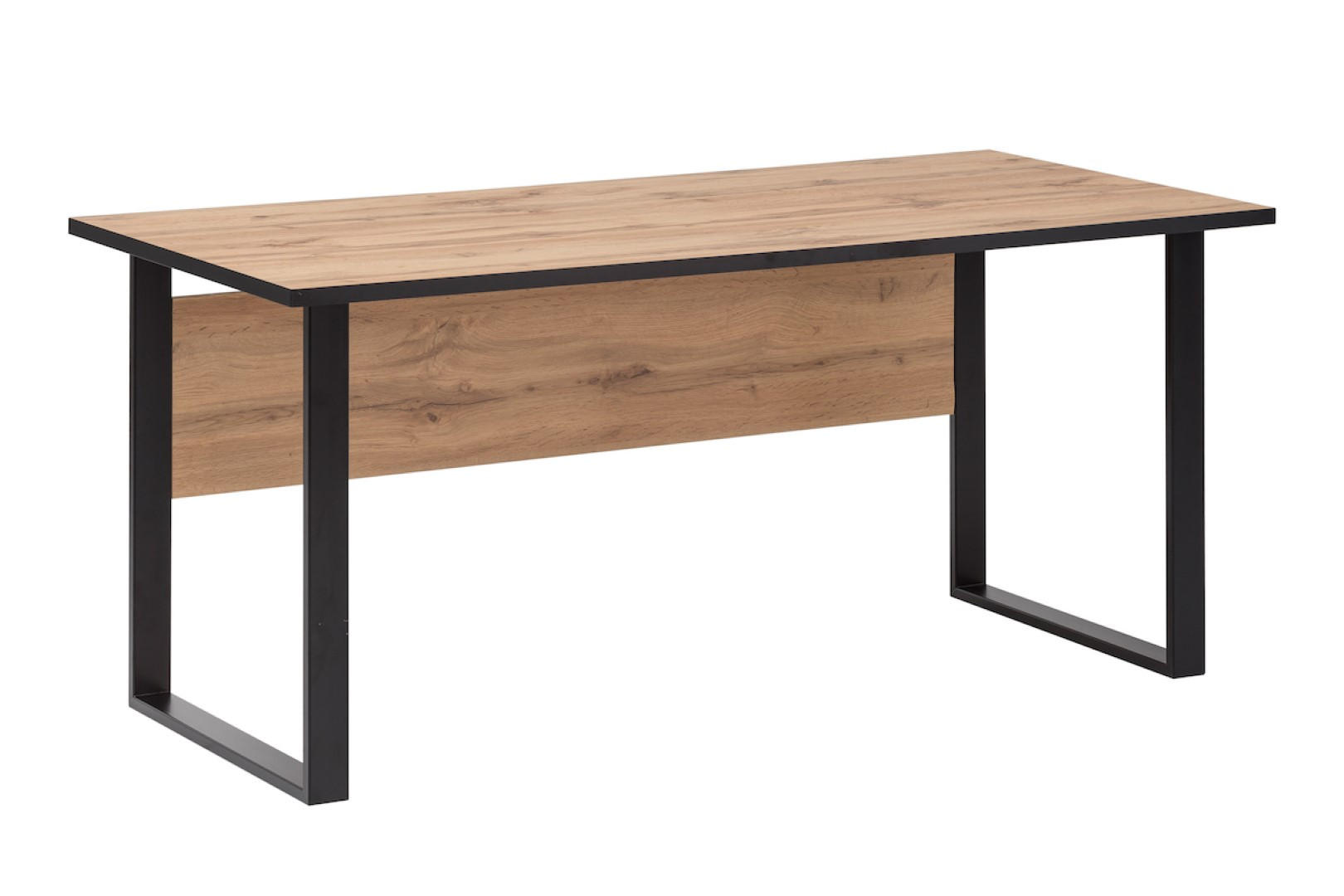 SCHREIBTISCH Panda 73x160x75 cm Eiche - Eichefarben, Holz (75/160/73cm) - PROREGAL