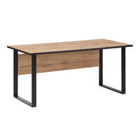 SCHREIBTISCH Panda 73x160x75 cm Eiche - Eichefarben, Holz (75/160/73cm) - PROREGAL