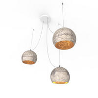 HÄNGELEUCHTE - Grau, Metall (25/25/20cm) - Lumicom