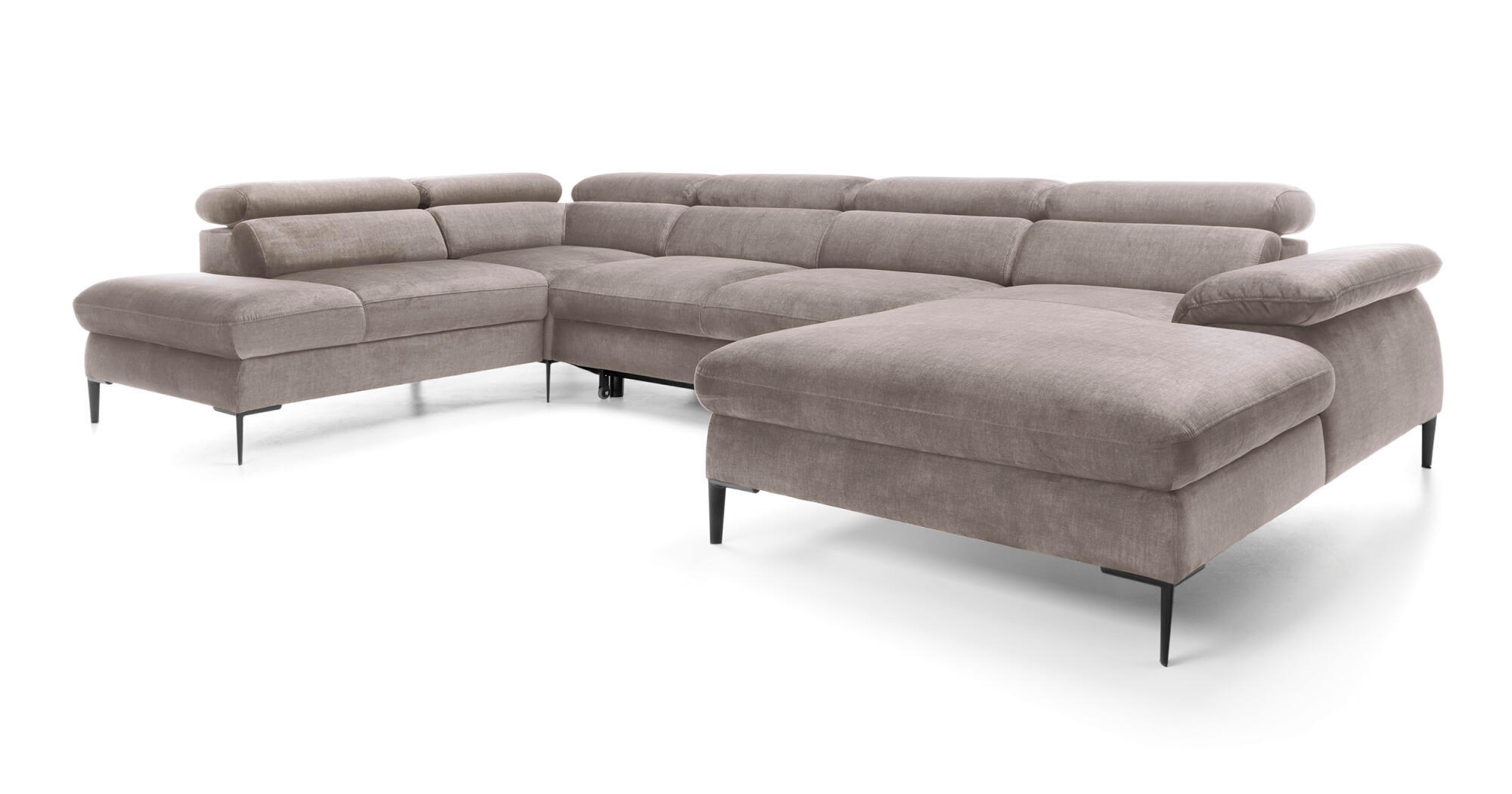 ECKSOFA BLUES Beige 353x214x94 cm - Beige, Textil (353/214cm) - FURNLUX