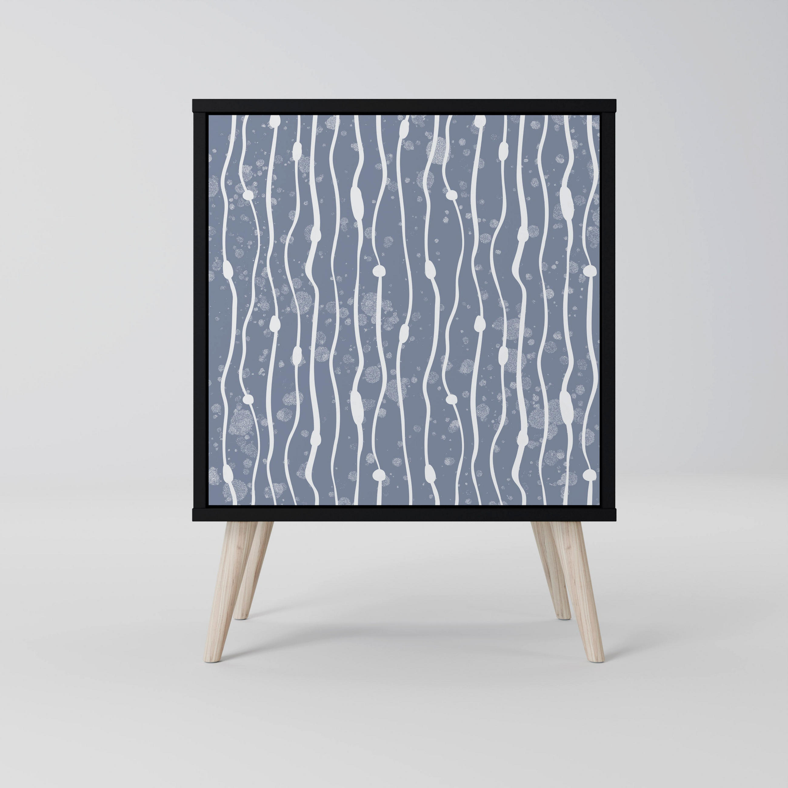 SpaceRebels Sideboard Schwarz 57.5x77.5x42 cm