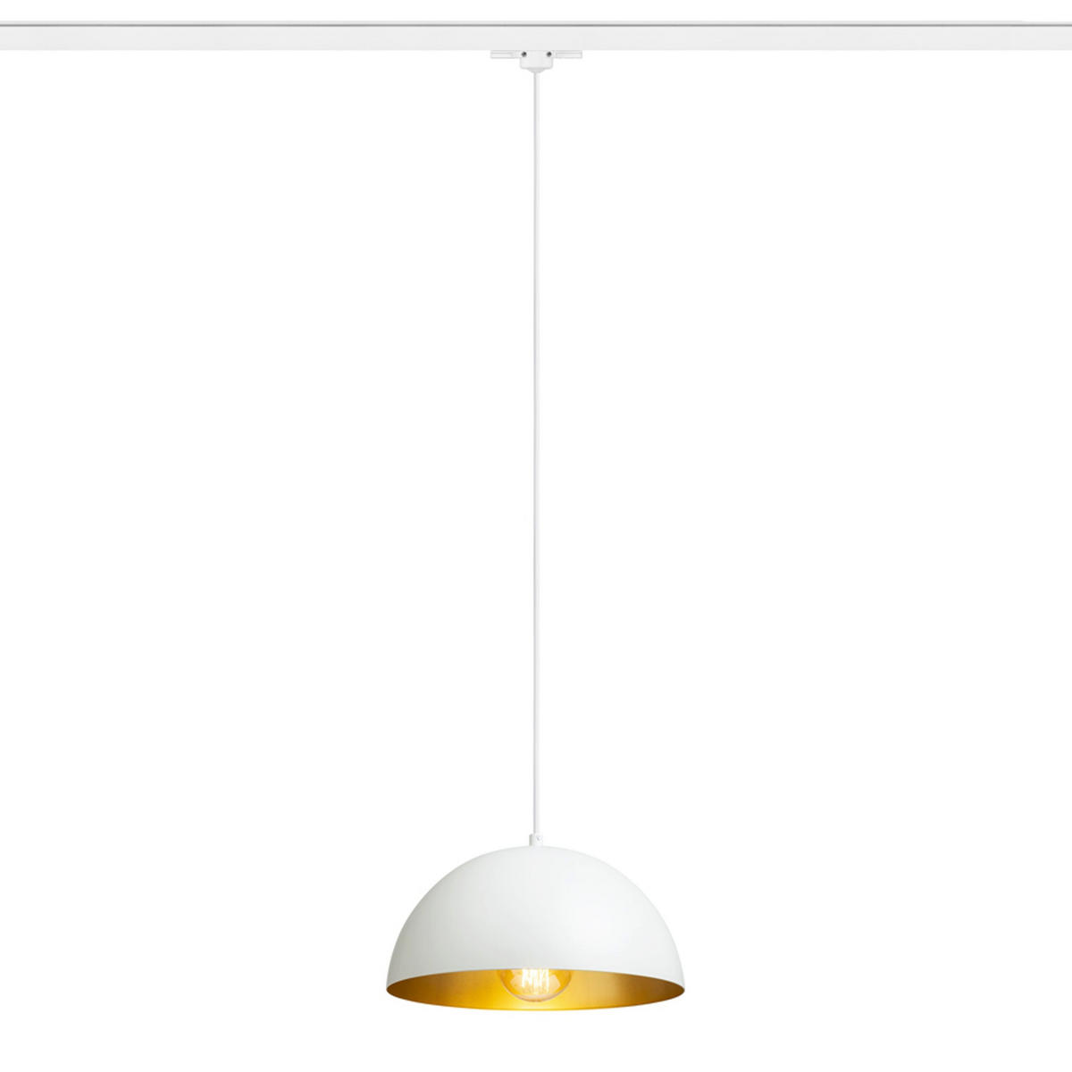 DECKENLEUCHTE GLADYS 30 Weiß 15 W - Weiß, Metall (30/30/20cm) - Rendl