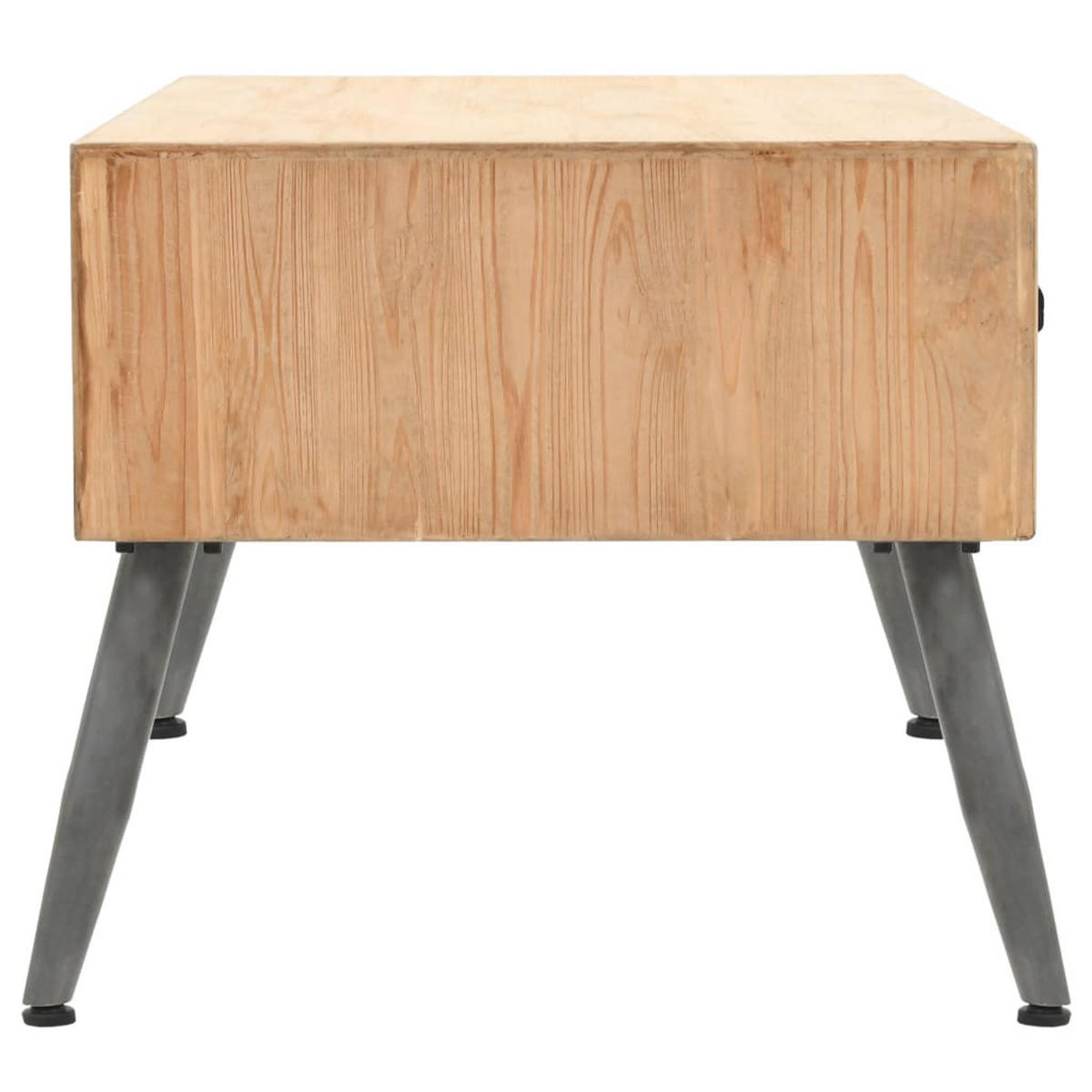 COUCHTISCH Tannenholz Massiv 115 × 55 × 50 - Braun, Holzwerkstoff (110/110/50cm) - furnicato