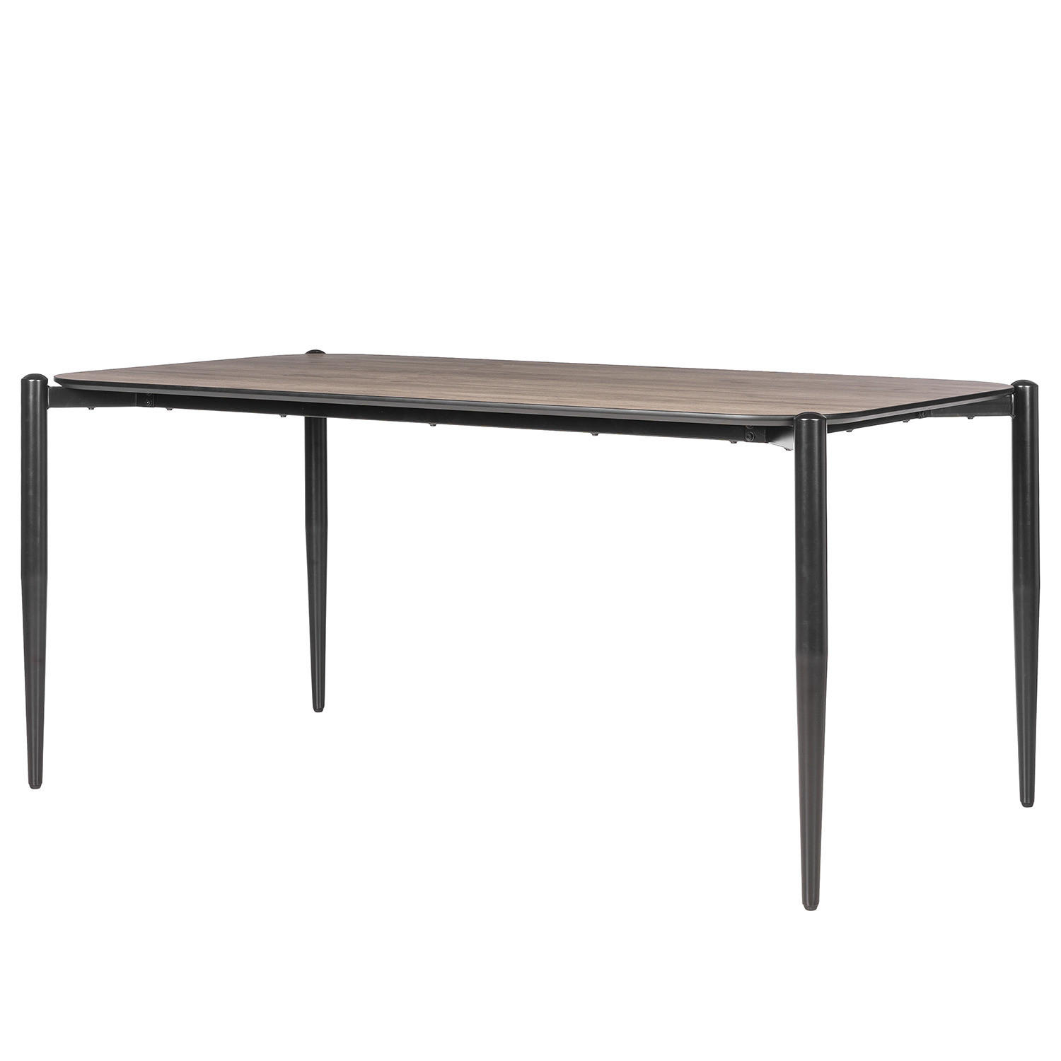 ESSTISCH - Wildeiche, Holzwerkstoff/Metall (90/160/75cm) - home24