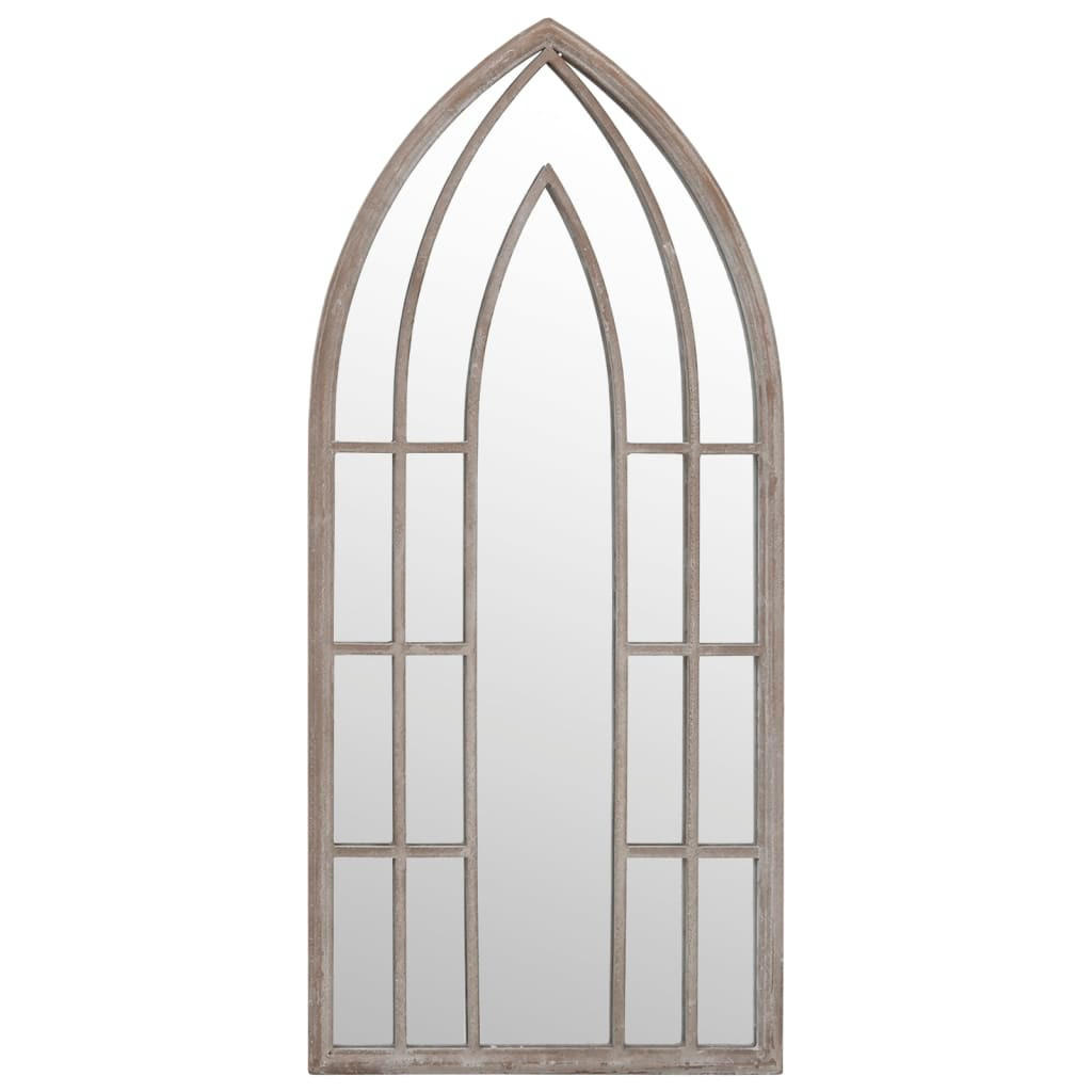 GARTENSPIEGEL Sand 70x30 cm Eisen - Creme, Metall (30/70/1cm) - furnicato
