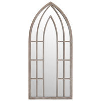 GARTENSPIEGEL Sand 70x30 cm Eisen - Creme, Metall (30/70/1cm) - furnicato