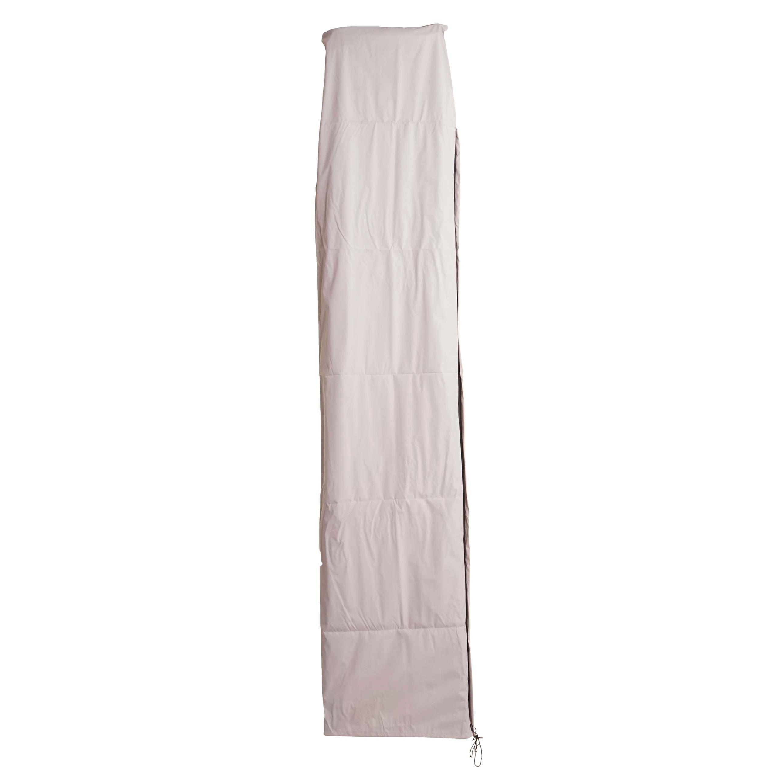 SCHUTZHÜLLE MCW FÜR AMPELSCHIRM BIS 3,5M Cremeweiß, Grau - Weiß/Grau, Textil (60/265/60cm) - MCW