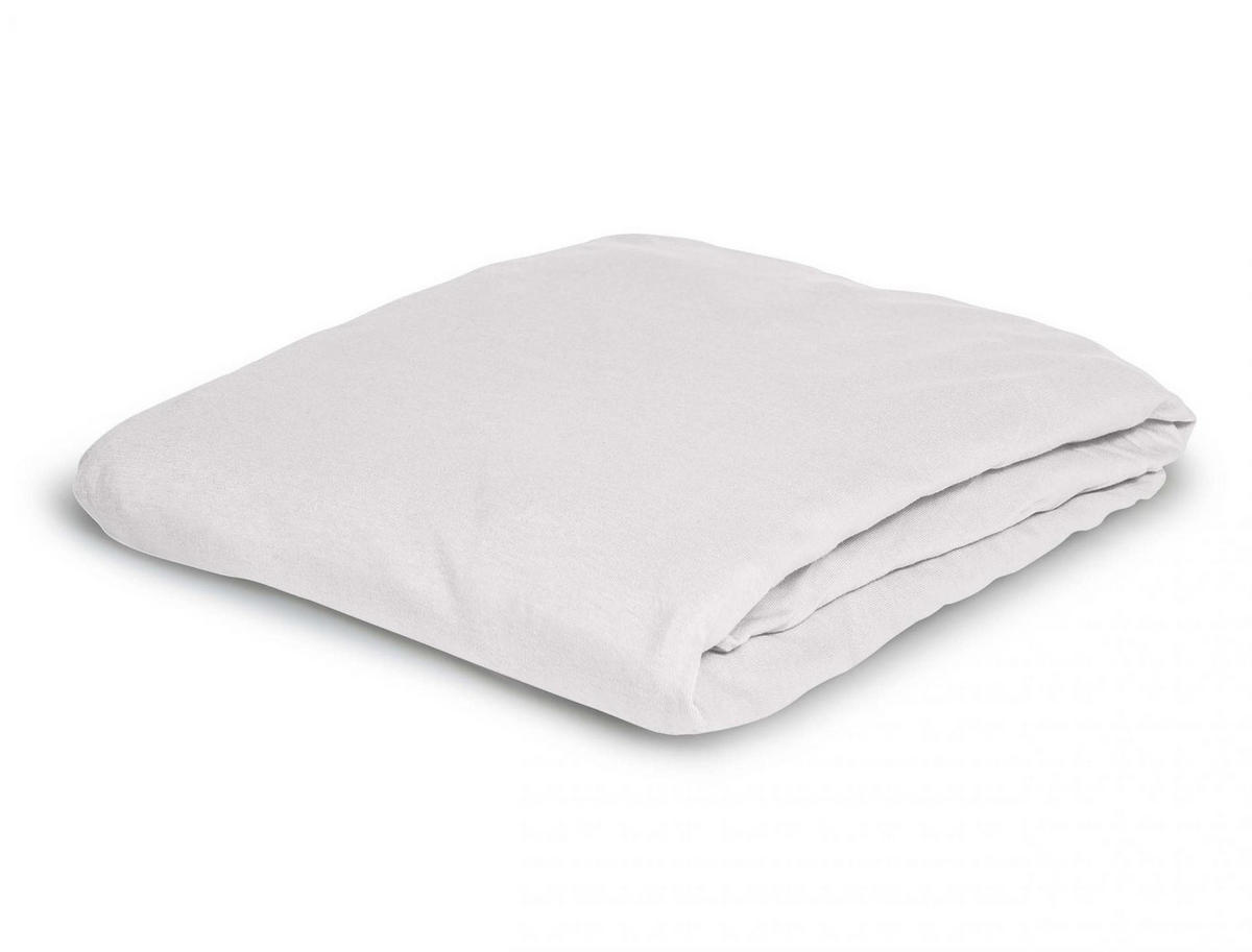 BETTTUCH MERKUR 0006 - Silberfarben, Textil (150/250cm) - Irisette