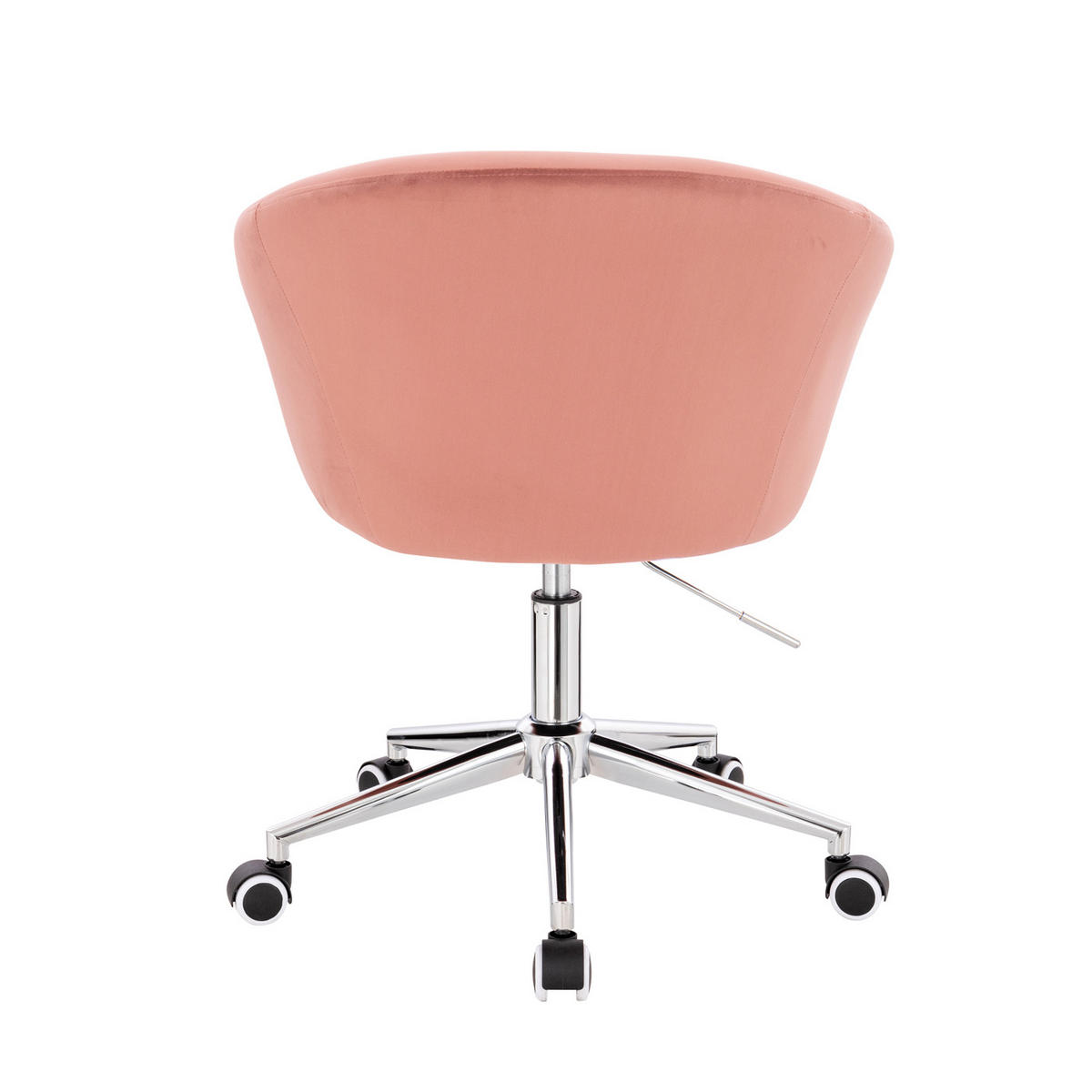 DREHSTUHL LOUISA Samt Pink - Rosa, Textil (60/83/62cm) - SVITA