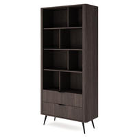 STANDREGAL 90 cm Estera mit Schubladen, Eiche Dunin - Eichefarben, Holz (88/194/38cm) - Emporius