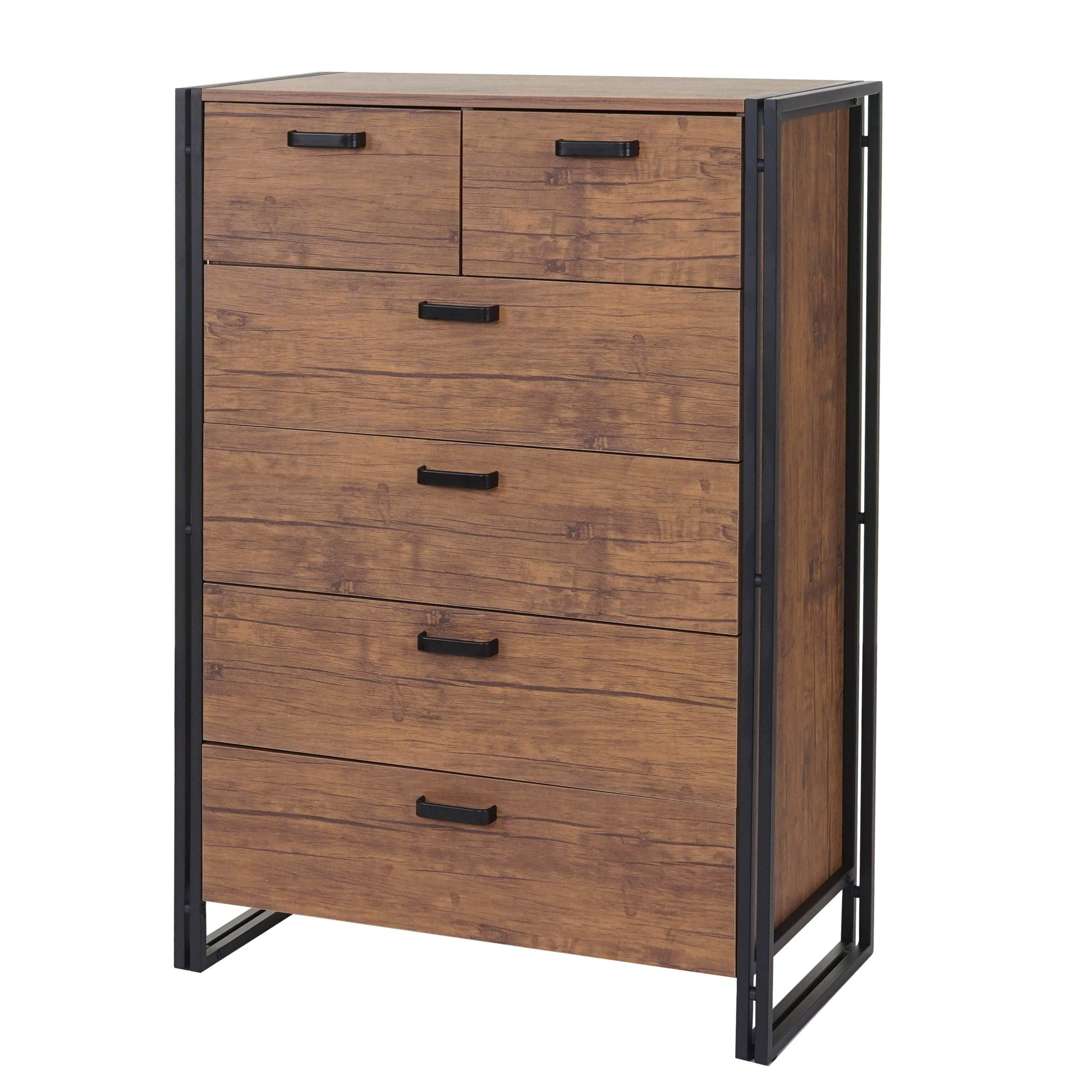 HIGHBOARD Wildeiche Dekor - Wildeiche, Holzwerkstoff (80/115/40cm) - MCW