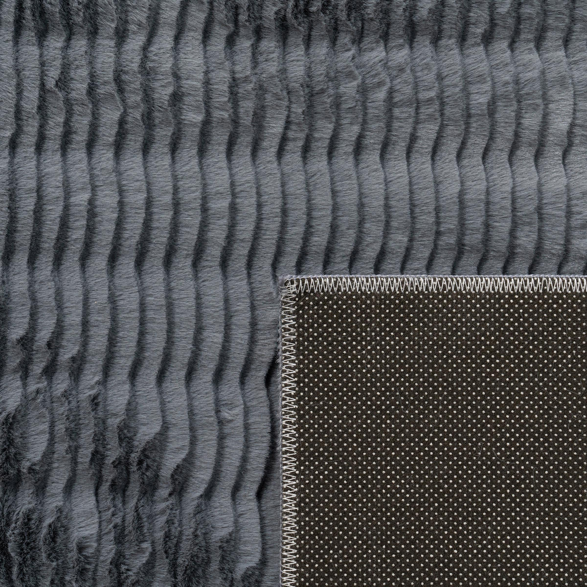 HOCHFLORTEPPICH 200/280 cm Arnheim 743 - Anthrazit, Textil (200/280cm) - Paco Home