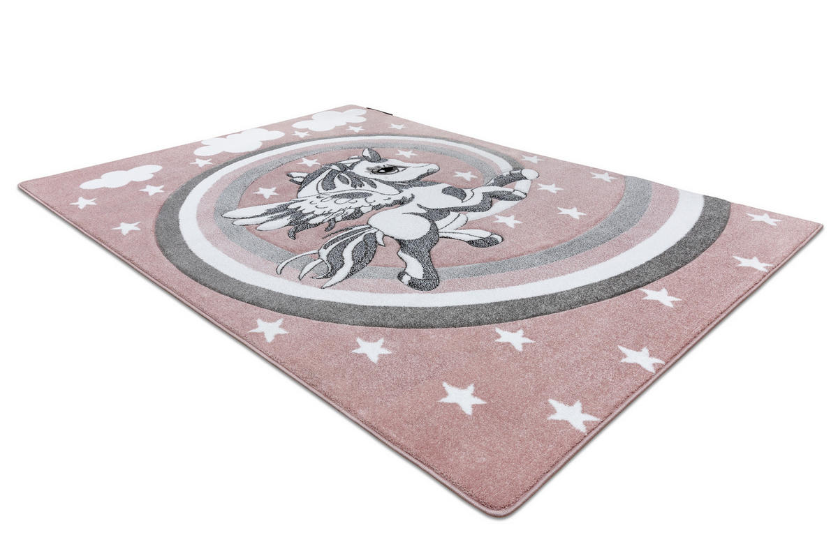 TEPPICH Petit 160/220 cm - Pink, Textil (160/220cm) - rugsX