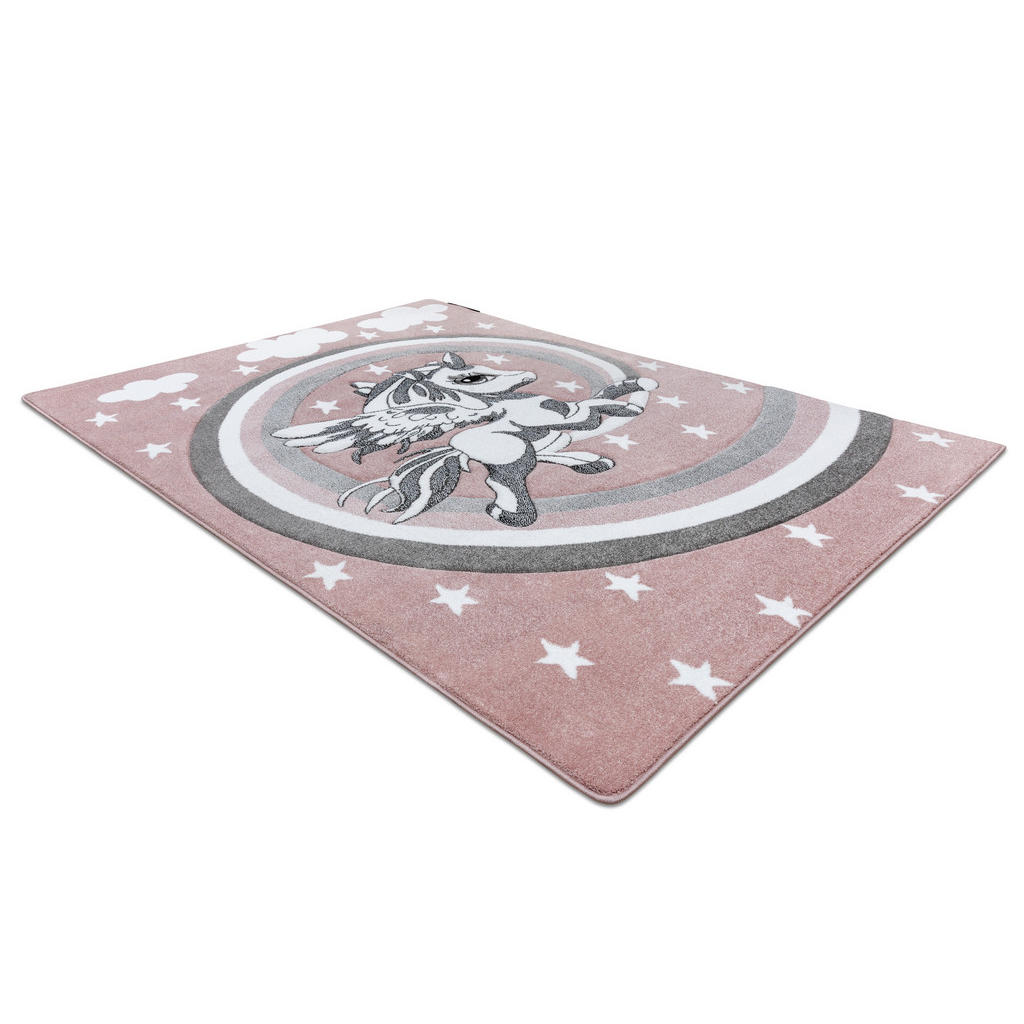 Thumbnail - rugsX Teppich, Pink, Textil, Rechteckig, 120x170 cm, Teppiche & Böden, Teppiche, Teppich Kinderzimmer