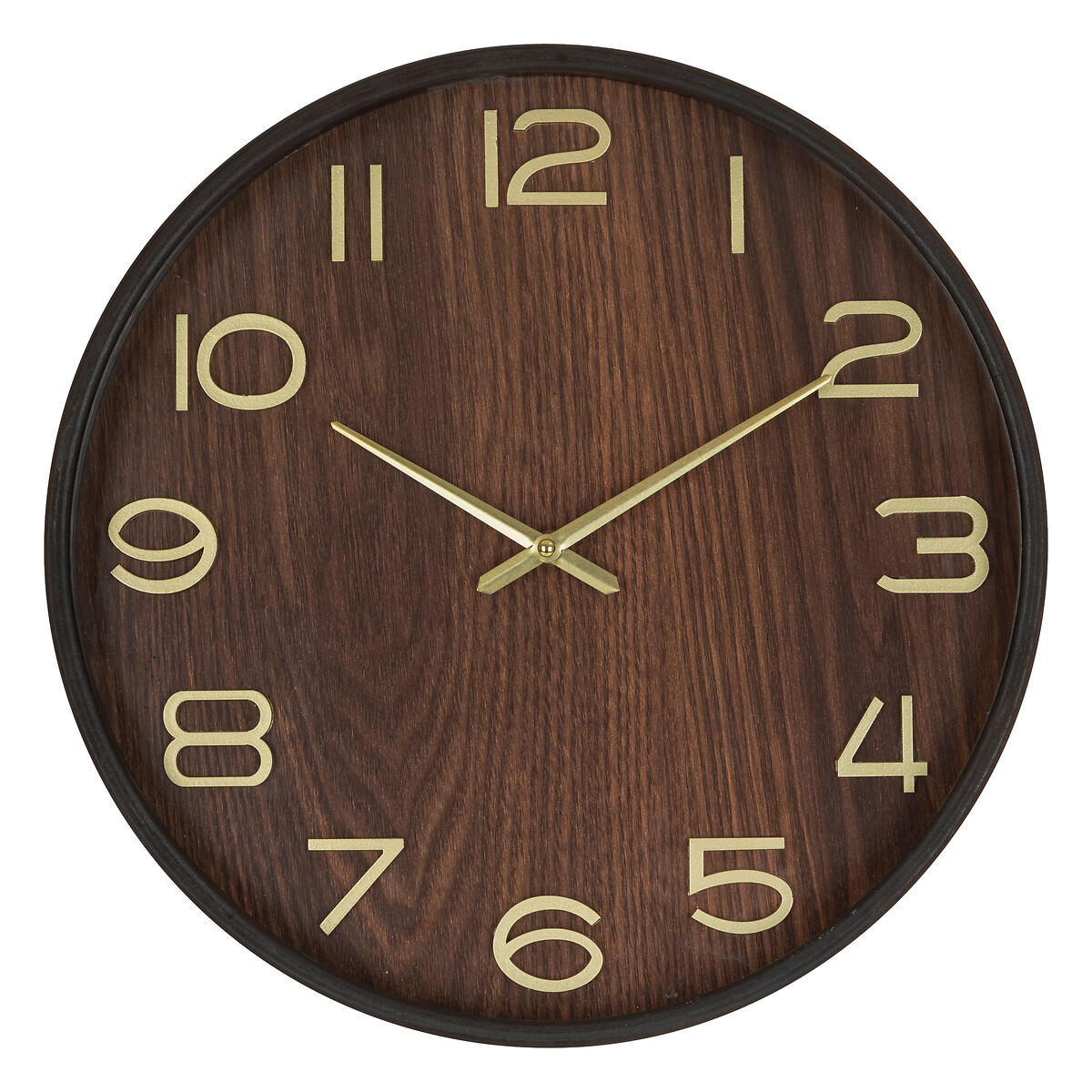 WANDUHR Ivana Ø 38 cm - Braun, Holzwerkstoff (38/5/38cm) - Atmosphera Createur d´interieur