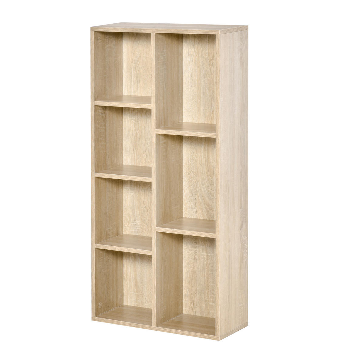 REGAL DE-15513 7 Würfel, 50/24/106 cm Naturholz - Naturfarben, Holzwerkstoff (50/106/24cm) - ComfortXL