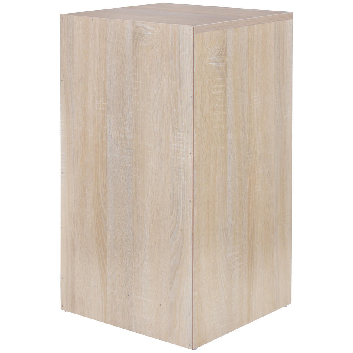 NACHTTISCH Holz 3 Schubladen Melaminbeschichtet Modern, Beige 38x35x68 cm - Beige, Holz/Kunststoff (38/68/35cm) - KADIMA DESIGN