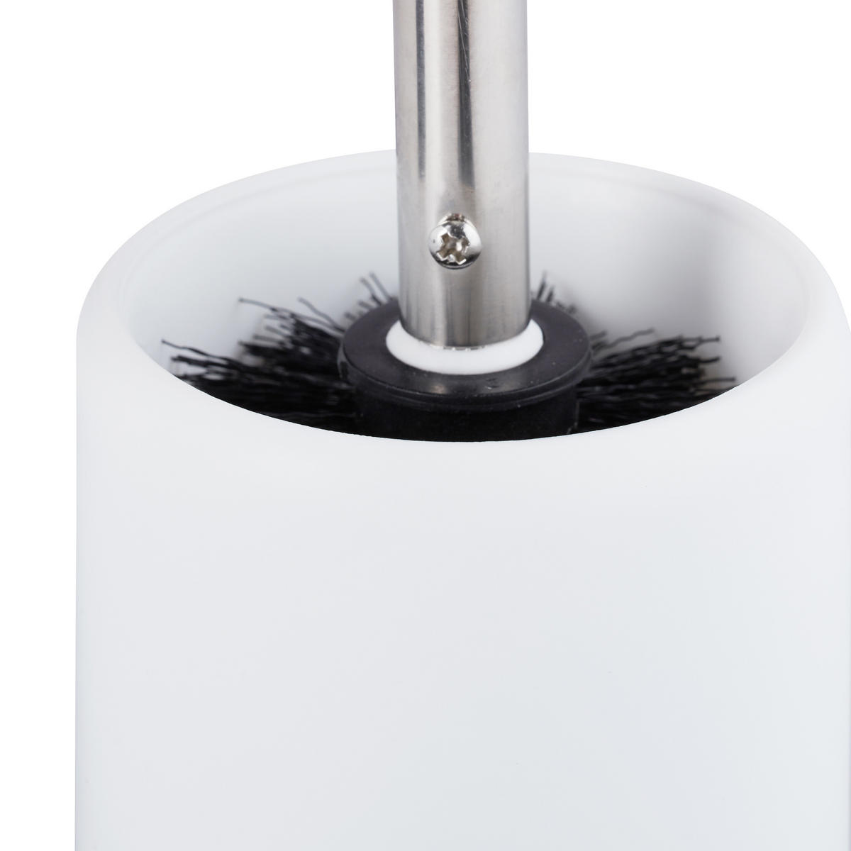 3XKLOBÜRSTE - Weiß, Kunststoff (10/39/10cm) - Relaxdays