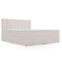 BOXBETT Mocca 160x200 Beige - Beige, Holz/Textil (160/200cm) - Graingold