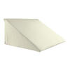 KEILKISSENBEZUG BasicSoft saatpearl-beige 100% Baumwoll-Jersey 62/49/30 cm - Beige, Textil (49/62cm) - beties Heimtextil