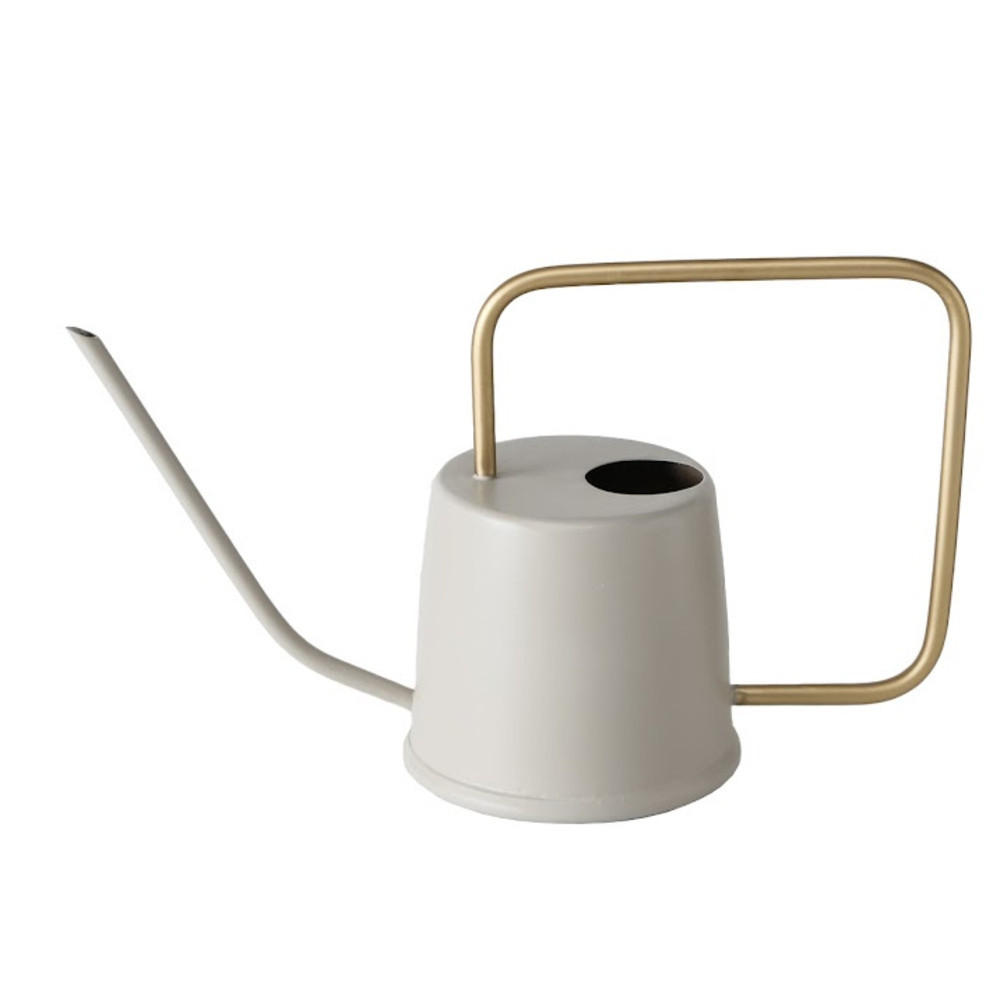 GIESSKANNE Metall Jaryn 23 cm - Grau, Metall (15/23/39cm) - Boltze Home