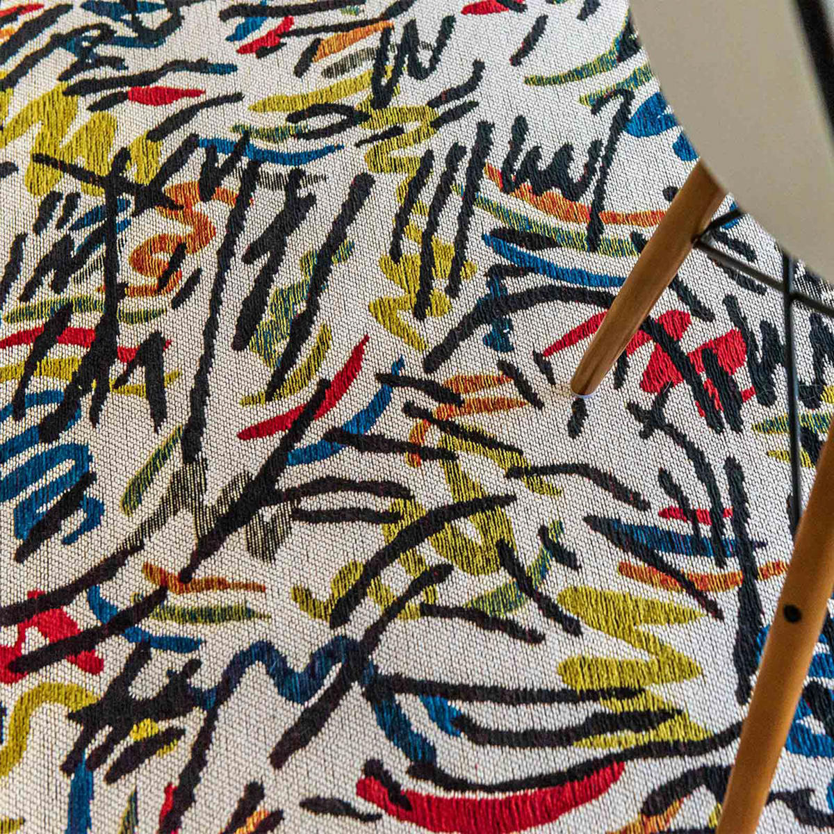 TEPPICH Street Graph Gallery 240/240 cm - Multicolor, Textil (240/240cm) - Louis De Poortere