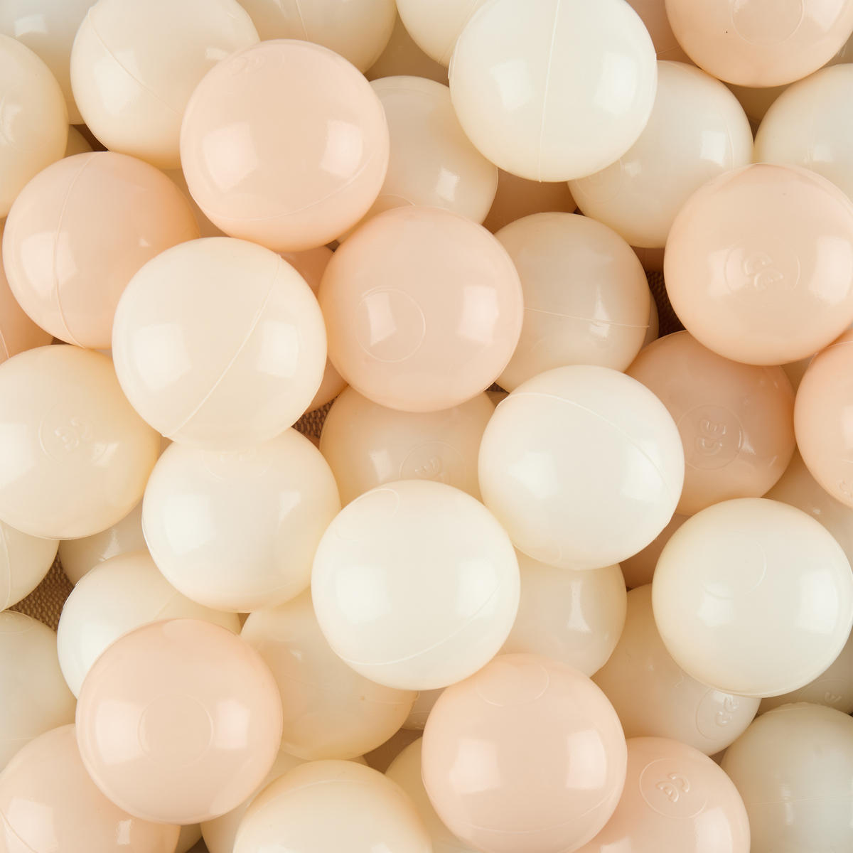 BÄLLE für Bällebad Vintage Flowers 100 S - Multicolor, Kunststoff (35/20cm) - Bieco Spielwaren