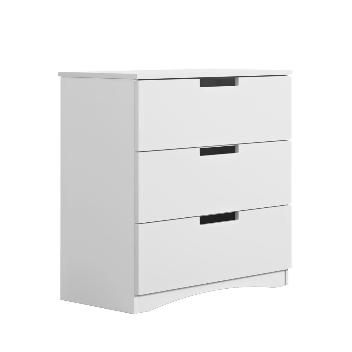 KOMMODE CLASSIC Weiß 80/80/41 - Weiß, Holzwerkstoff (80/80/41cm) - RAUMHIRSCH FURNITURE