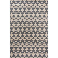 OUTDOORTEPPICH River Beige/Blau 133x190 cm - Beige, Textil (133/190cm) - benuta Nest