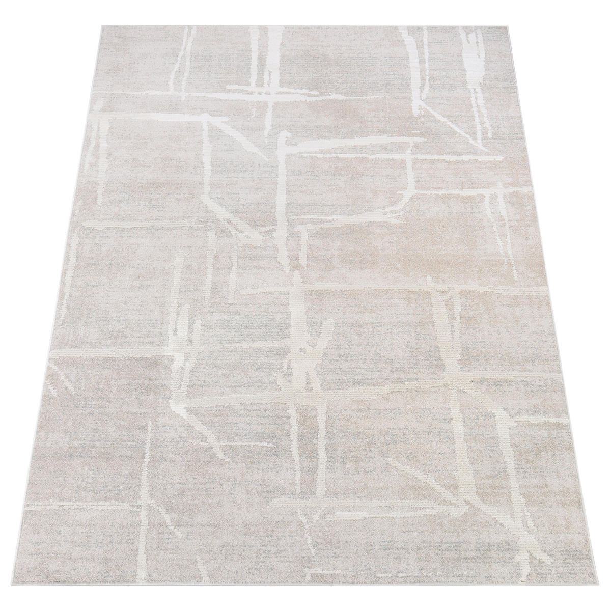 TEPPICH TREND Creme 140/200 cm - Creme, Textil (140/200cm) - Tapiso