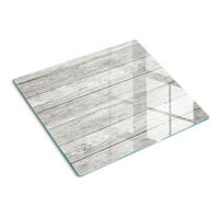 GLASPLATTE 60x52 cm Holz - Grau, Glas (60/0.4/52cm) - TULUP
