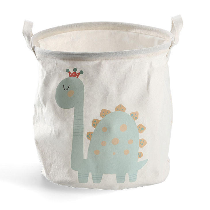 SPIELZEUGKORB Behälter mit Griffen 30/30/30 cm - Weiß, Textil (30/30cm) - ZELLER