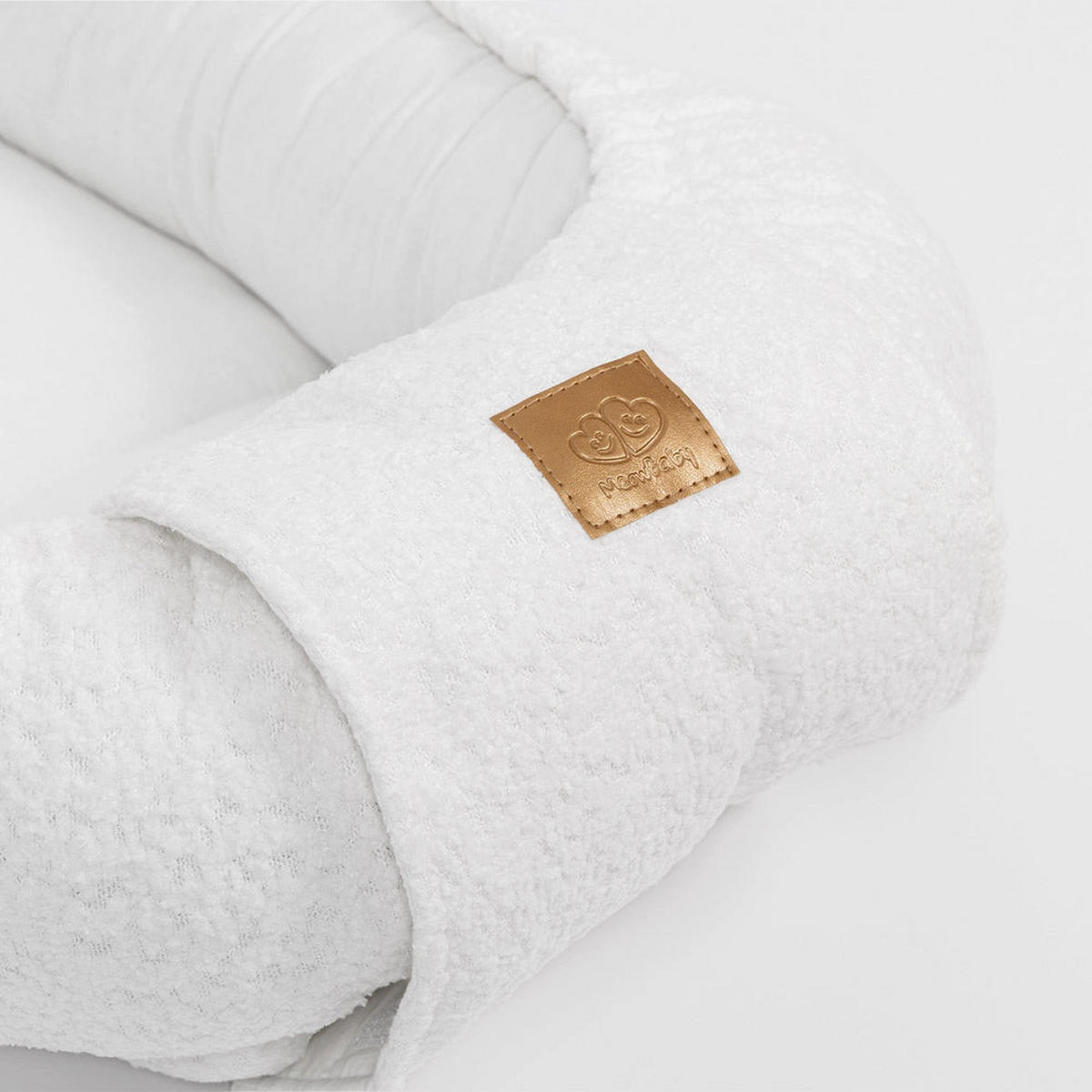 BABYNEST, Boucle, schmutzige Wäsche - Weiß, Textil (55/83cm) - MeowBaby