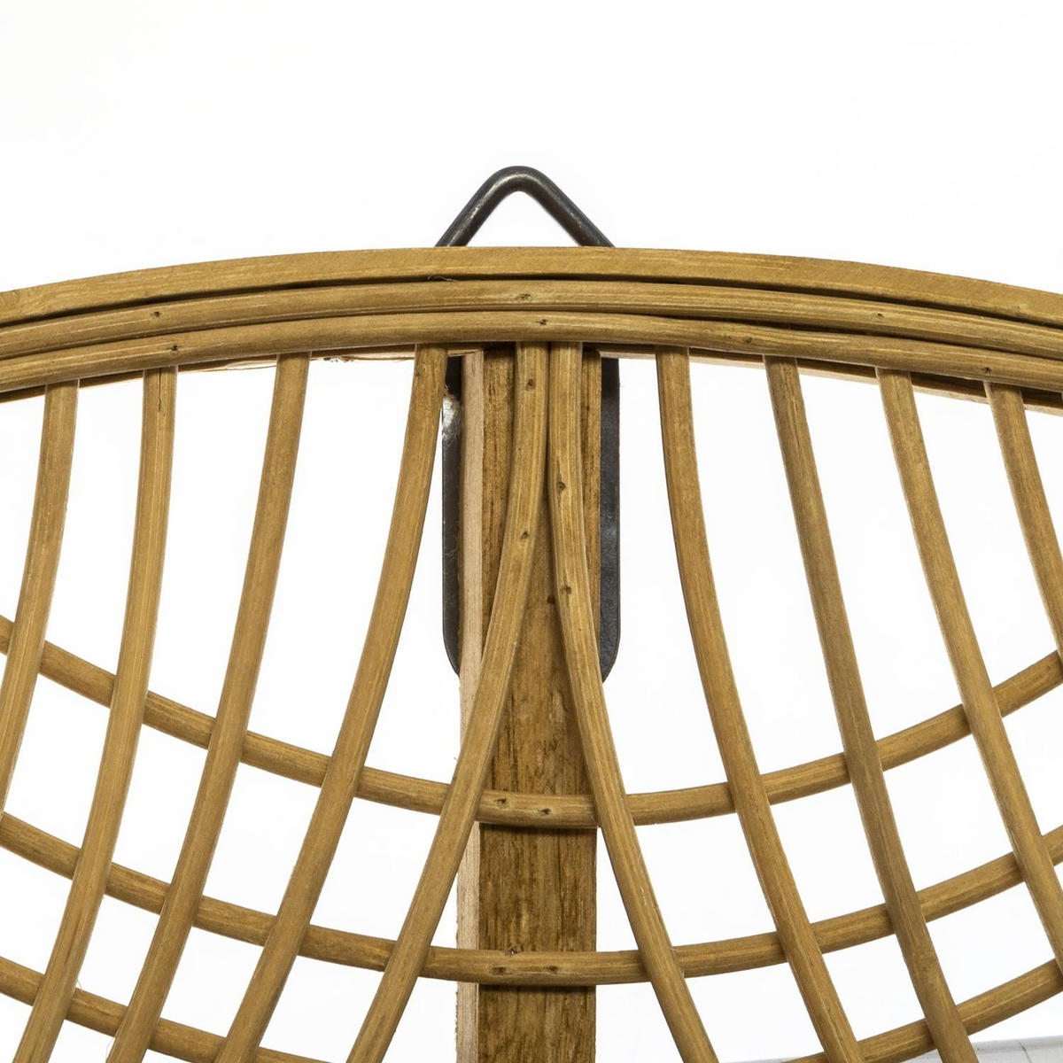 BOHO-SPIEGEL mit Bambusrahmen Ina 70/70/2,5 cm - Beige, Holzwerkstoff (70/2.5/70cm) - Atmosphera Createur d´interieur