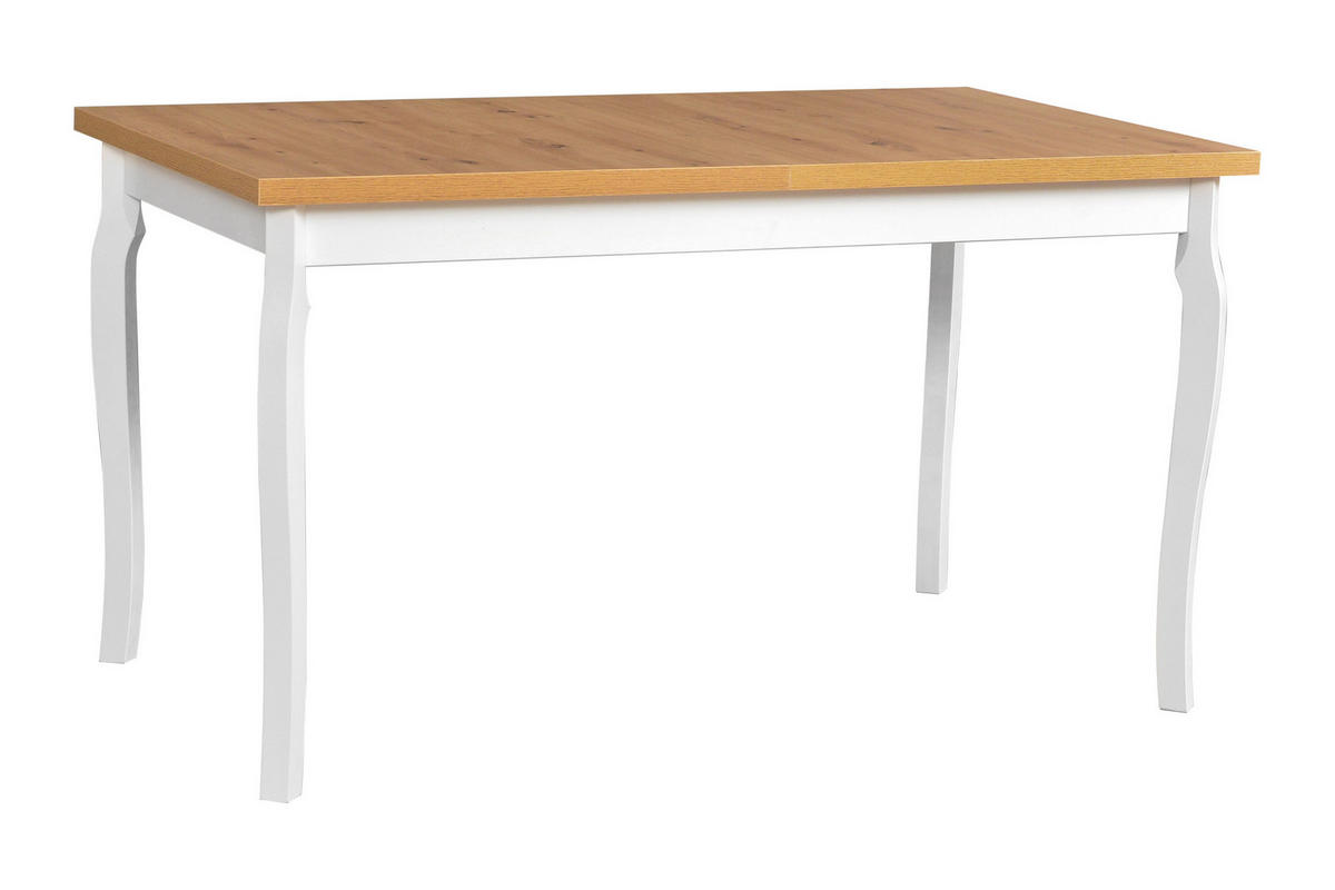 ESSTISCH Alba 5, 140-180/80 cm, artisan - Eiche Artisan, Holz (80/140/76cm) - Leaf Design