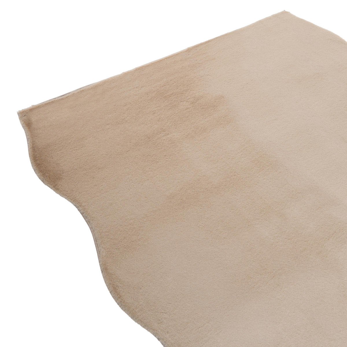 KOBEREC Béžový 160/230 cm Dawa - béžová, plast (160/230cm) - Beliani