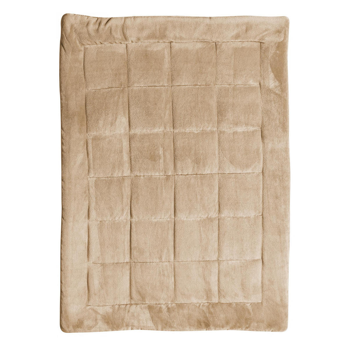 TAGESDECKE Betender muskatnuss 225 x 260 cm - Braun, Textil (225/260cm) - Vivaraise